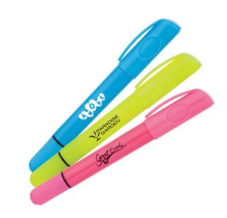 highlighters with custom text on them